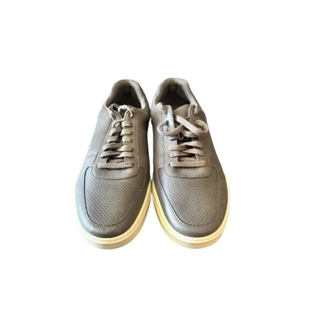 Cole‎ Haan Grand Crosscourt Men’s Perforated Sneakers Morel Oat Scarab Size 13